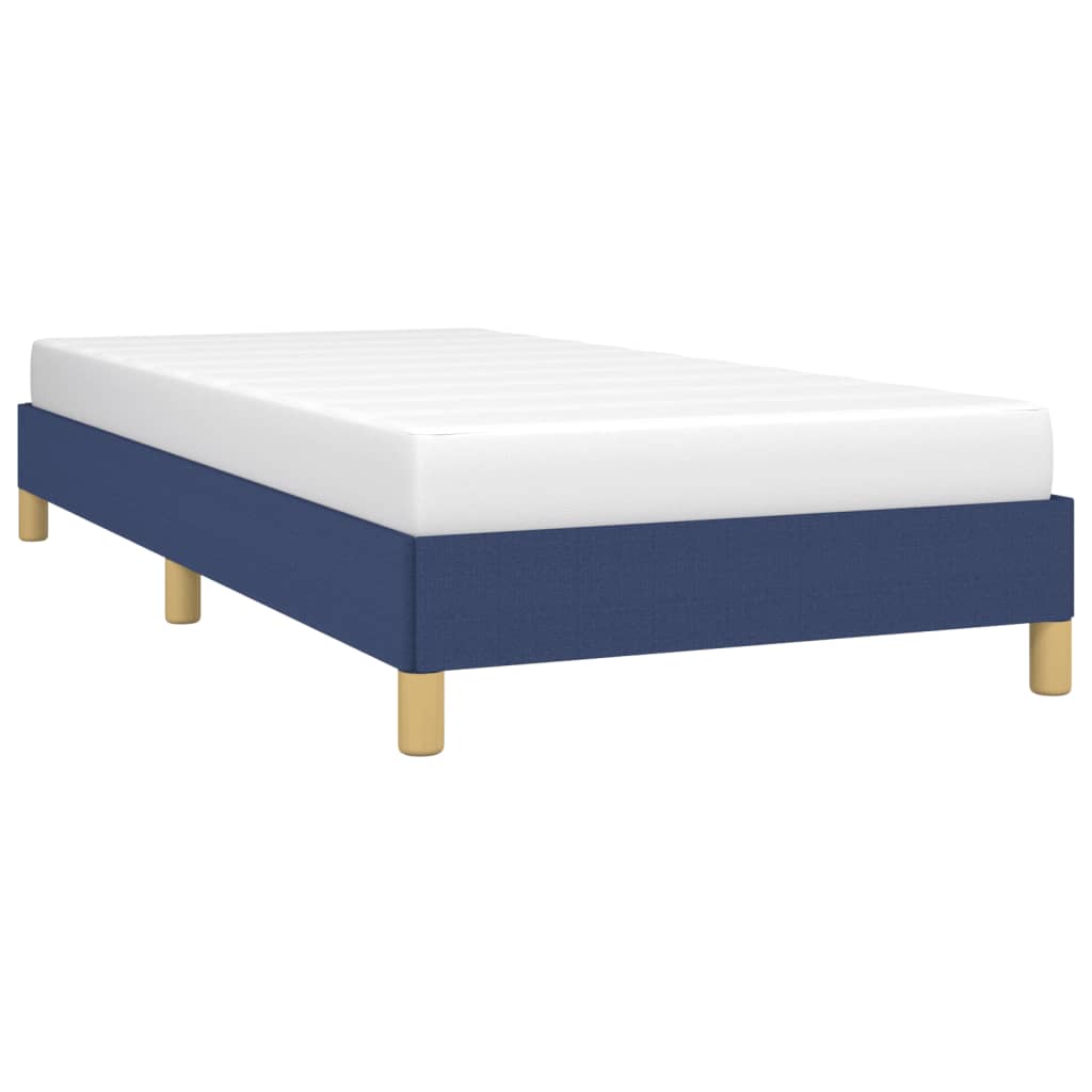 Estrutura de cama sem colchão 80x200 cm azul