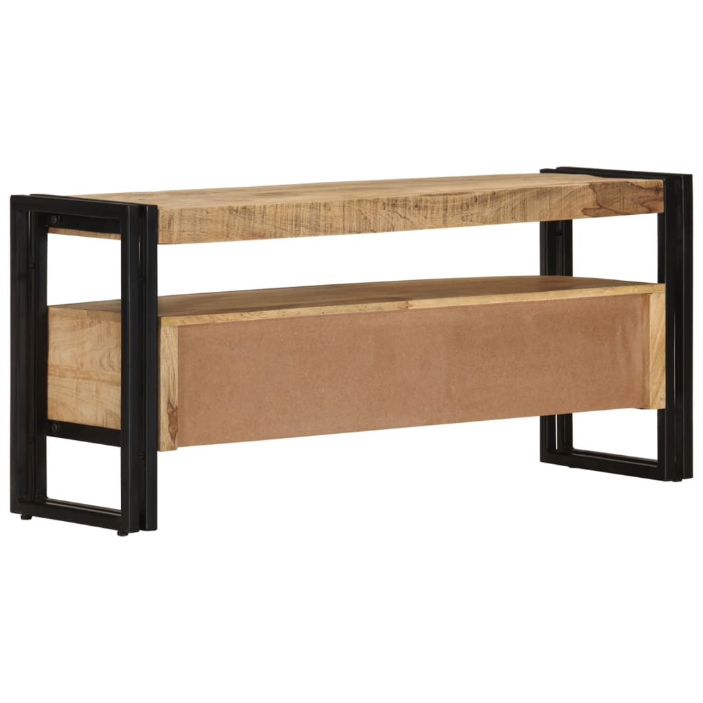 Móvel de TV 100x30x45 cm madeira de mangueira maciça