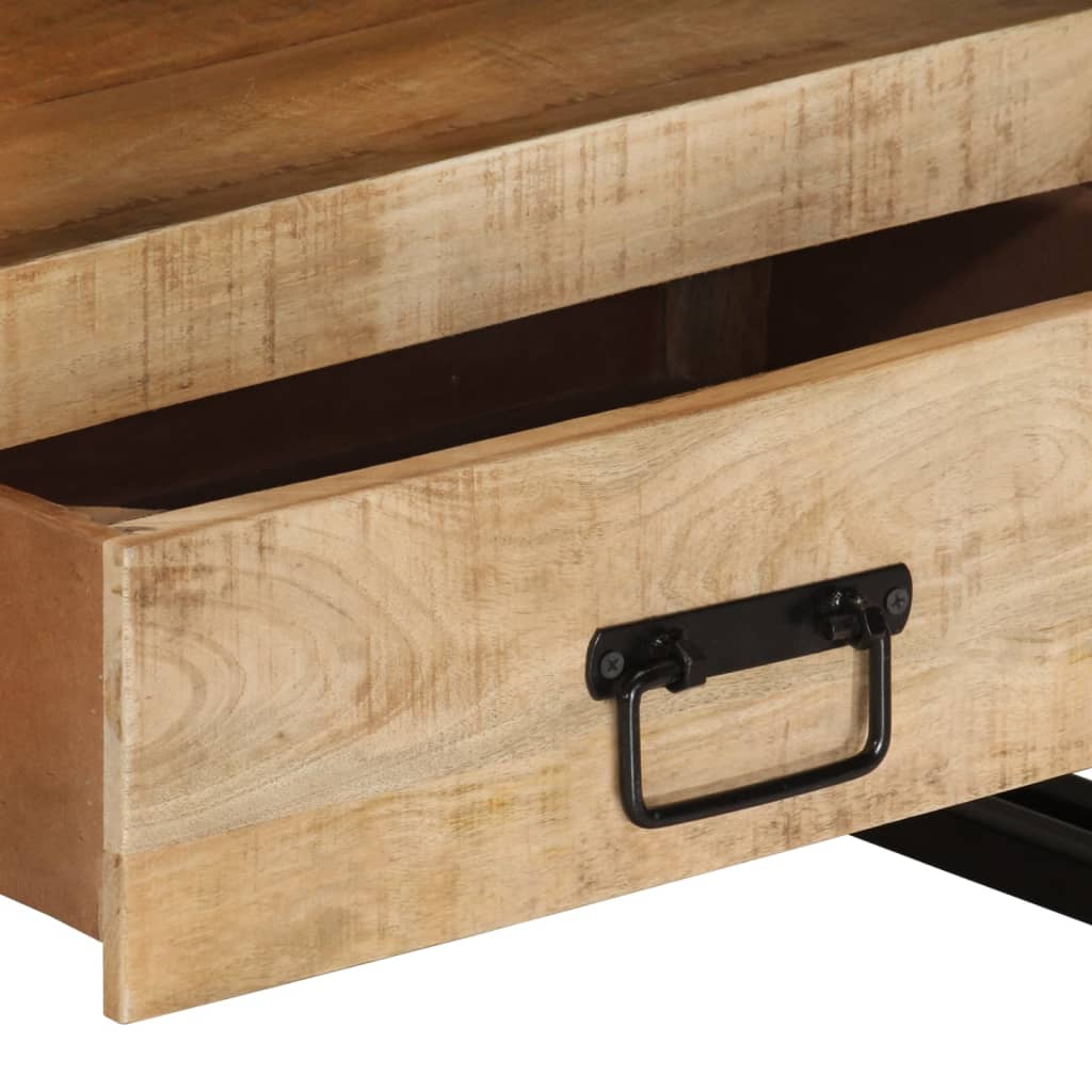 Móvel de TV 100x30x45 cm madeira de mangueira maciça