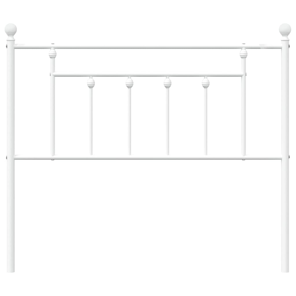 Cabeceira de substituição 107 cm metal branco