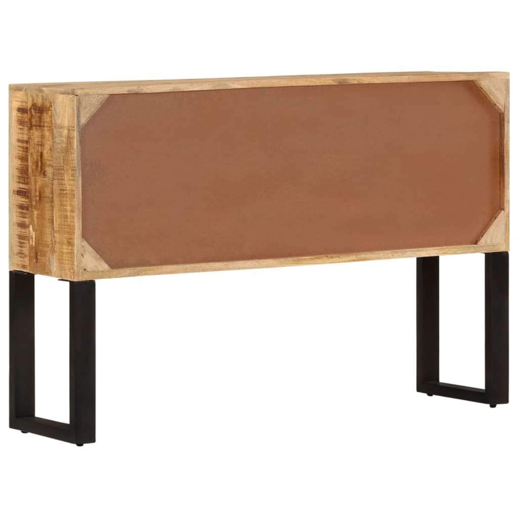 Aparador 110x30x74 cm madeira de mangueira áspera