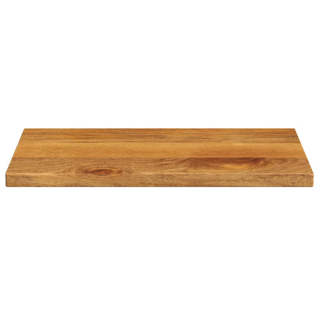 Tampo de mesa retangular 50x30x2,5 cm mangueira maciça