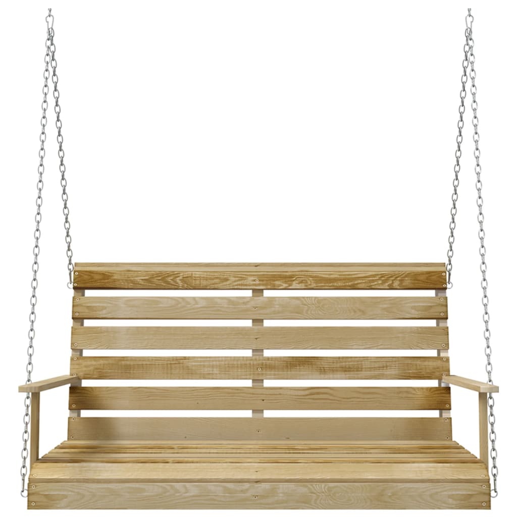 Banco de baloiçar 110 cm pinho impregnado