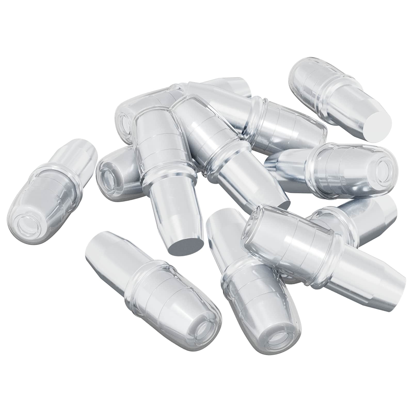 Ganchos de prateleira 7200 prateado 7 x 16 mm ferro