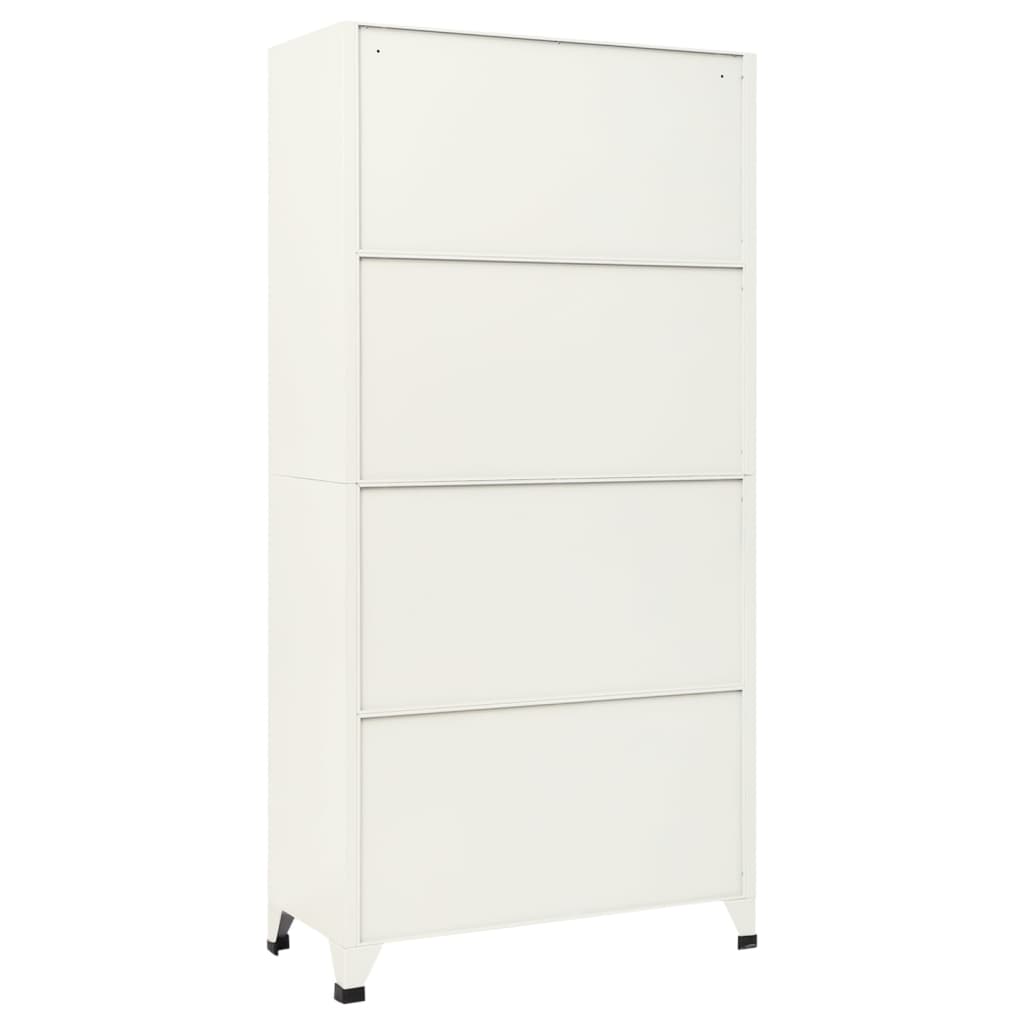 Cacifo aço 90x45x180 cm cinzento e azul