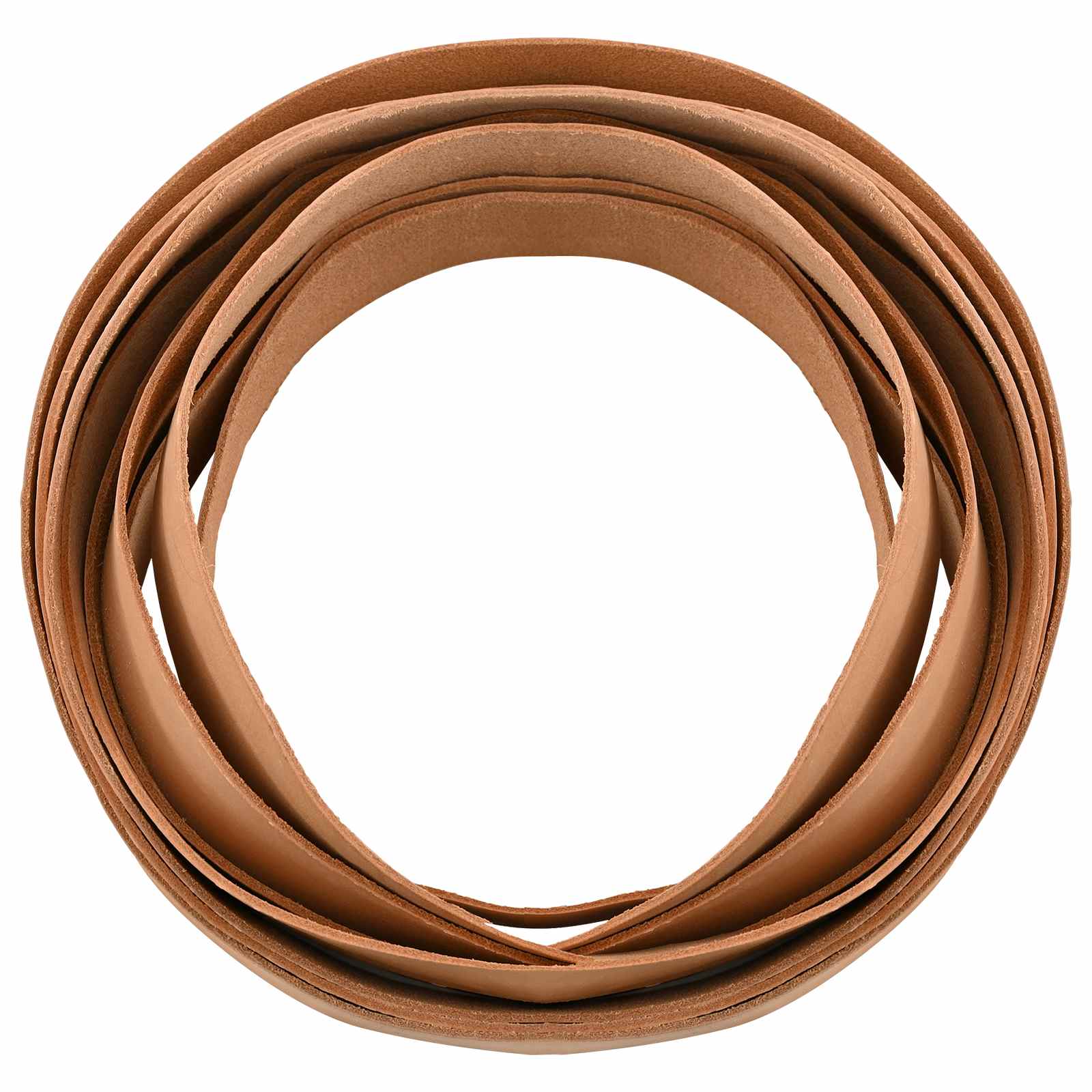 Pulseira de couro marrom claro 1000 x 3 cm couro
