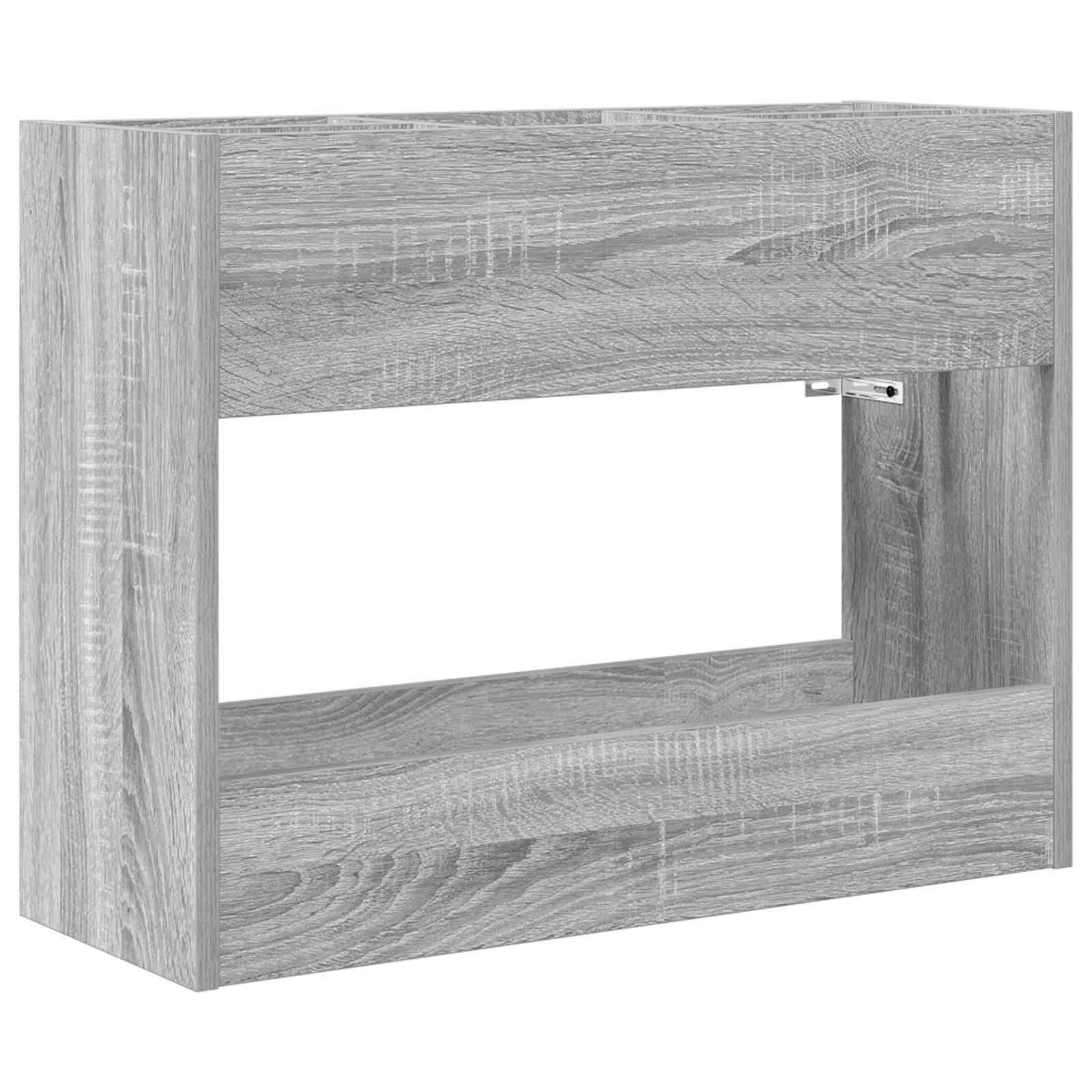 Suporte de guarda-sol cinza sonoma 65 x 24 x 50 cm