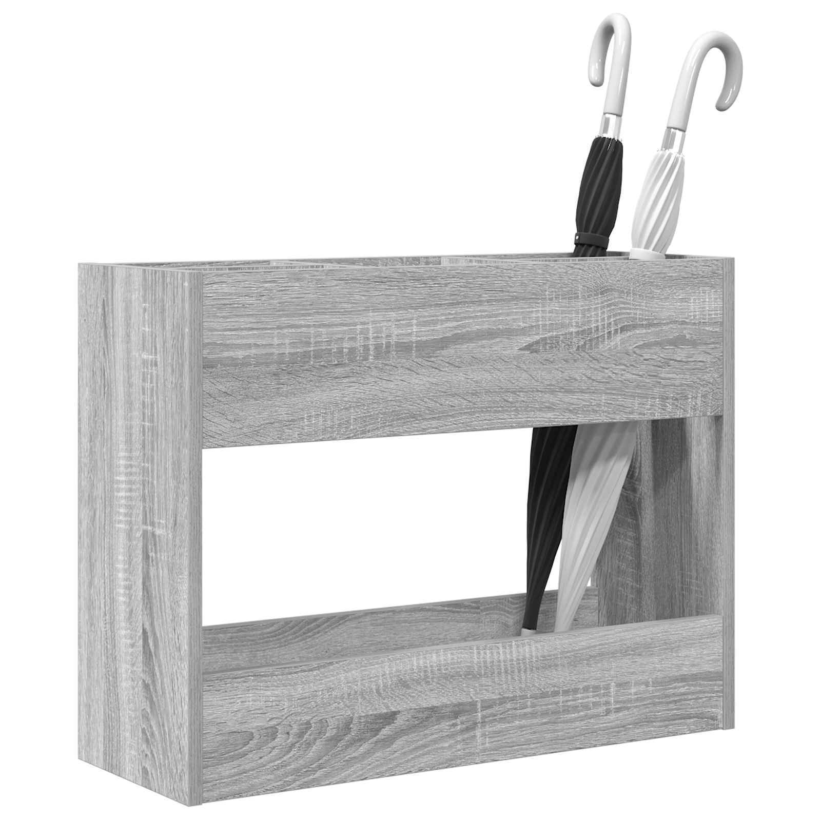 Suporte de guarda-sol cinza sonoma 65 x 24 x 50 cm