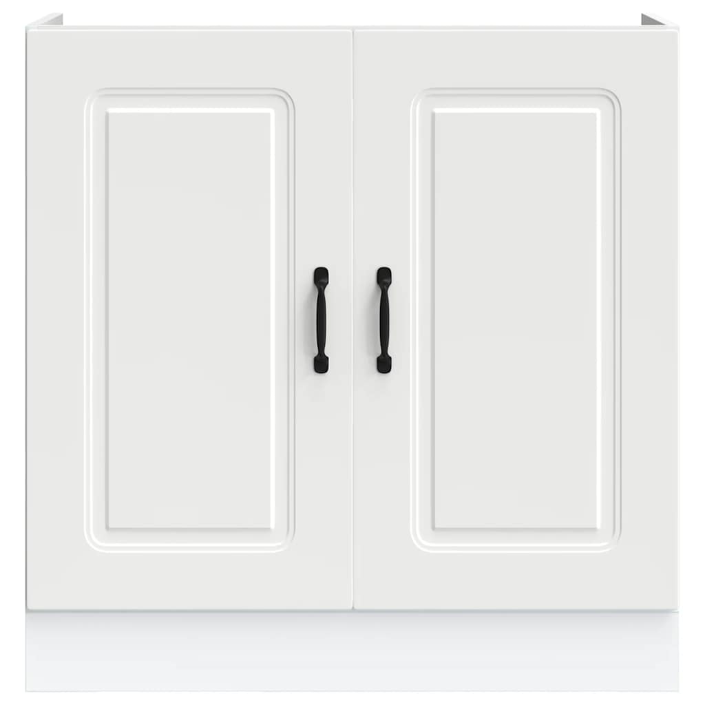 Armário baixo lavatório kalmar 80x46x81,5 cm branco