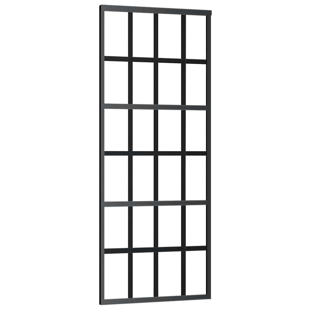 Porta deslizante c/ conj. ferragens 76x205cm vidro esg/alumínio