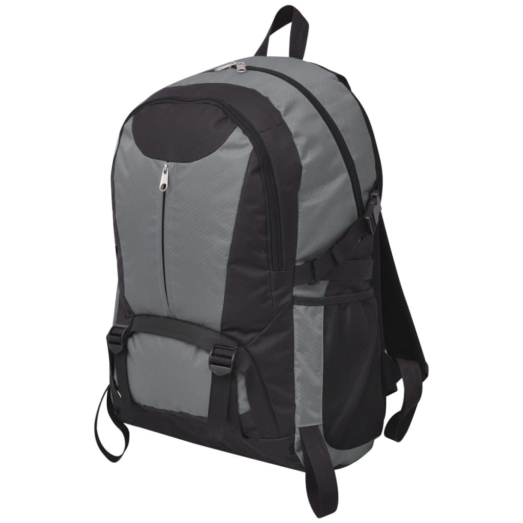 Mochila para caminhadas 40 l preto e cinzento