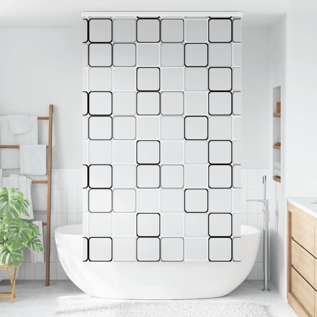 Rolo de duche estores com 120x240 cm largura tecido 116 cm