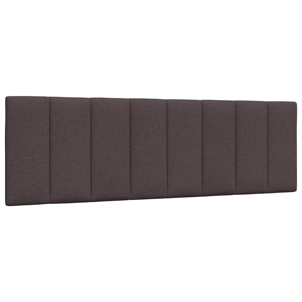Almofadão de cabeceira hanko 160 cm tecido castanho-escuro