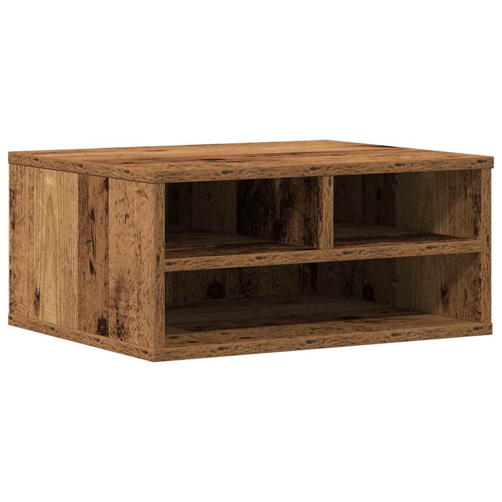 Suporte para impressora madeira antiga 49 x 40 x 22.5 cm