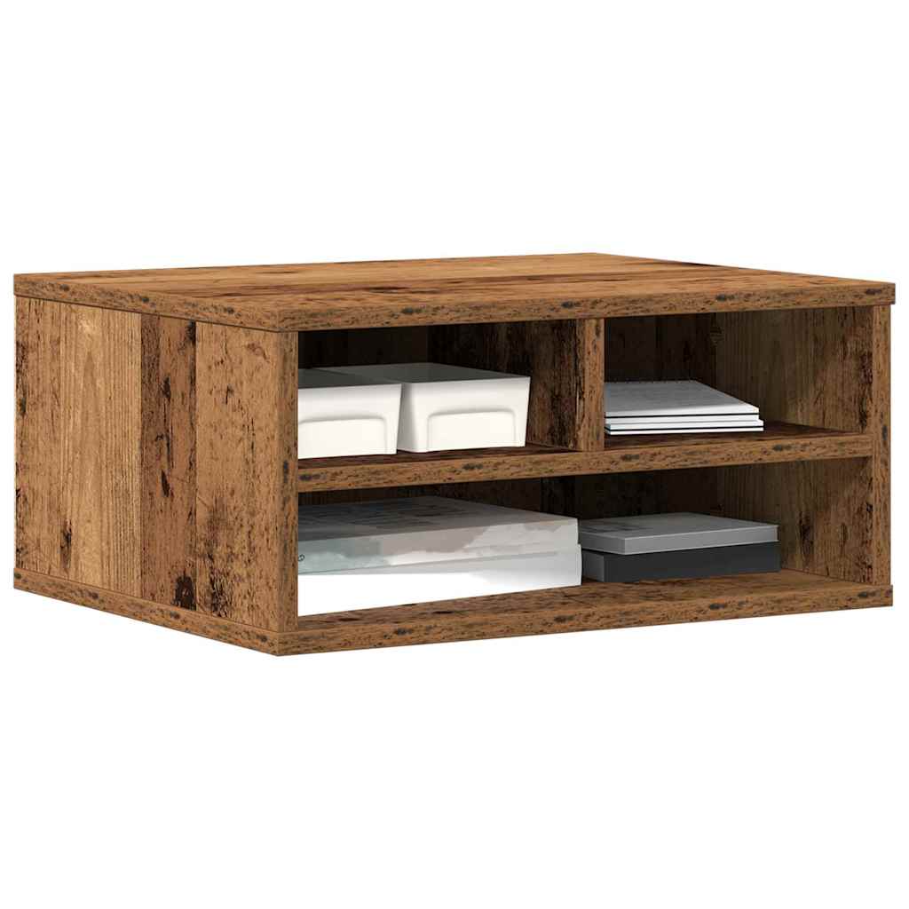 Suporte para impressora madeira antiga 49 x 40 x 22.5 cm