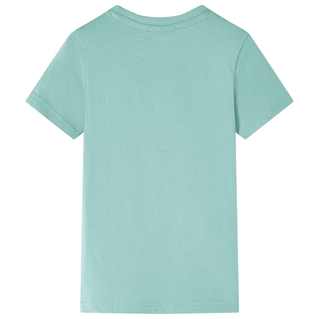 T-shirt para criança caqui-claro 116