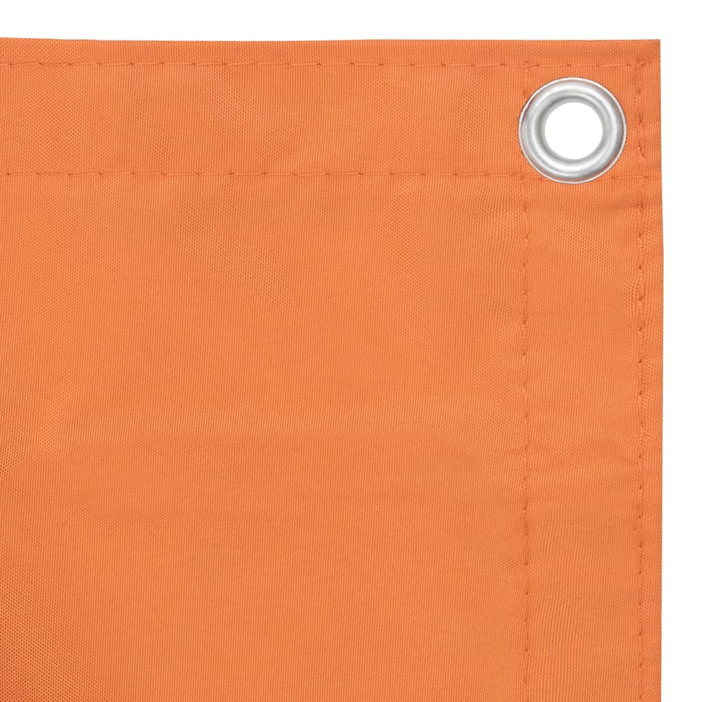 Tela de varanda 90x500 cm tecido oxford laranja