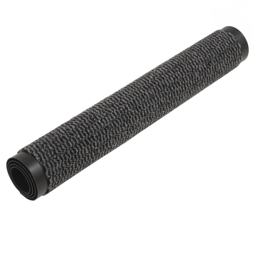 Tapete controlo de pó retangular tufado 120x180 cm antracite