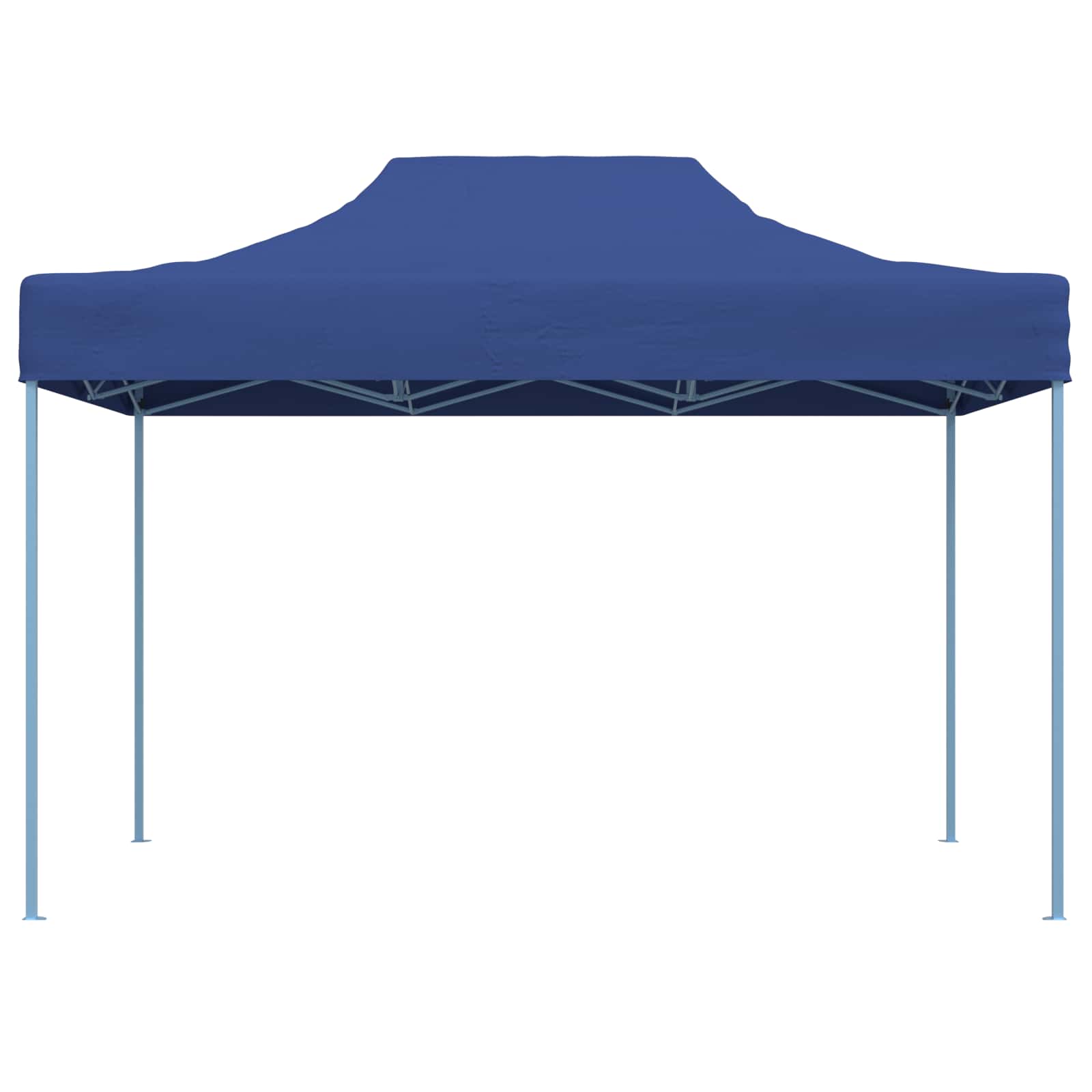 Tenda de festa azul 280 x 410 x 315 cm tecido oxford