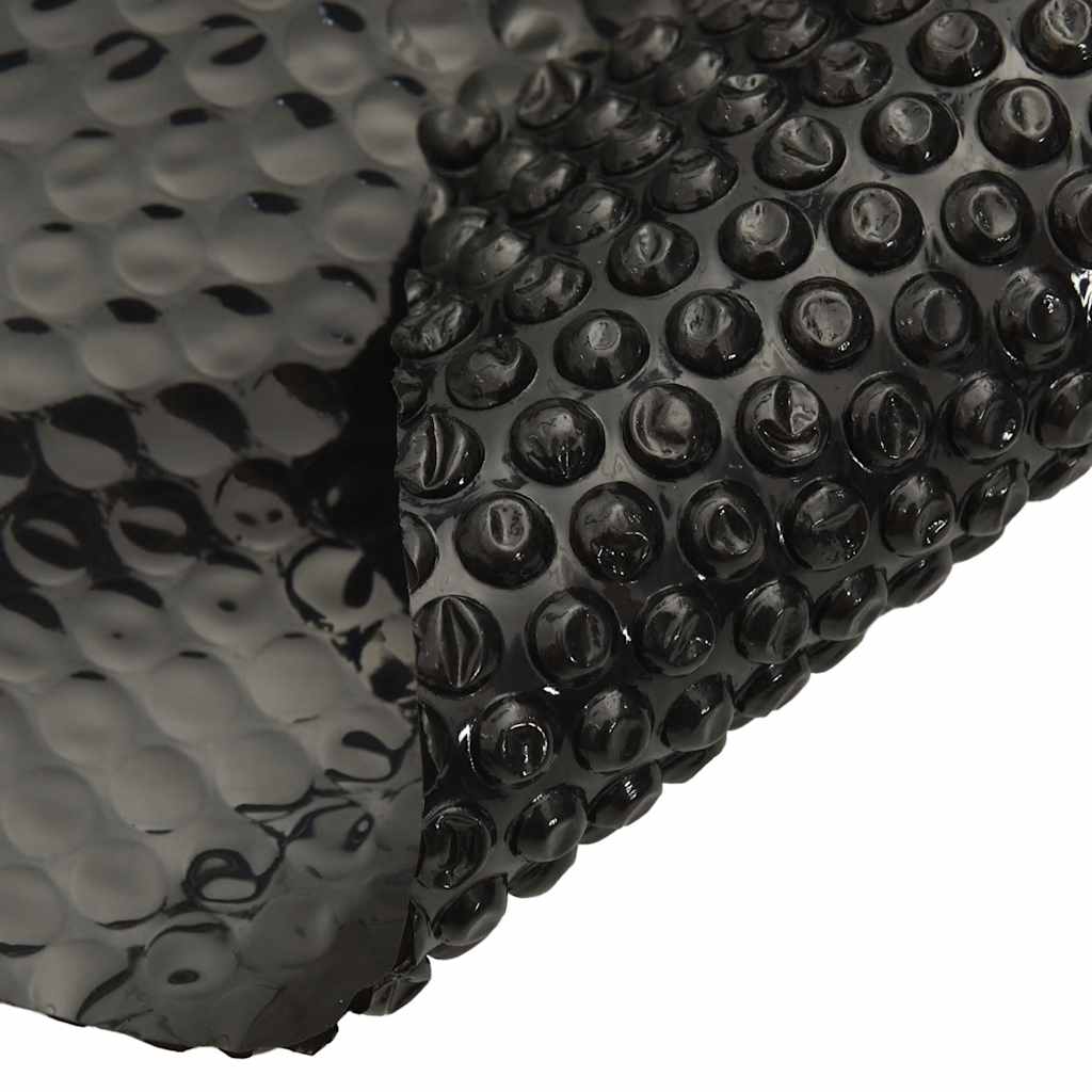 Cobertura para piscina 732x366 cm PE preto