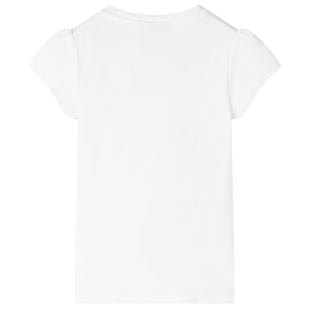 T-shirt infantil cor cru 140