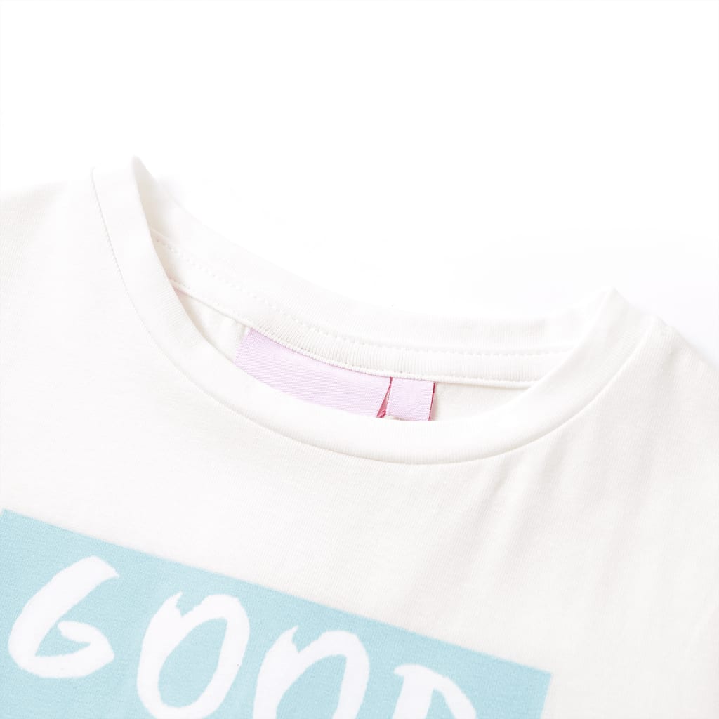 T-shirt infantil cor cru 140