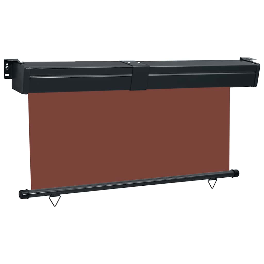 Toldo lateral para varanda 175x250 cm castanho