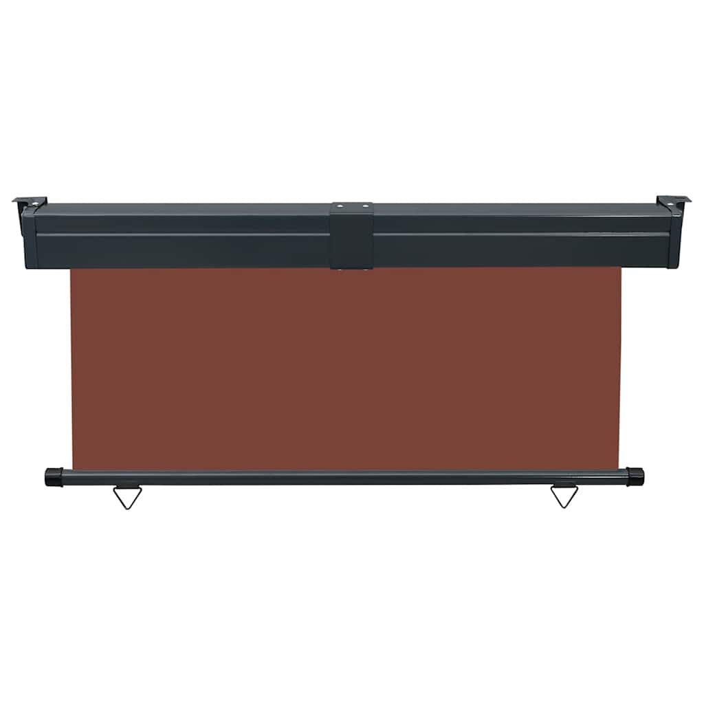 Toldo lateral para varanda 175x250 cm castanho