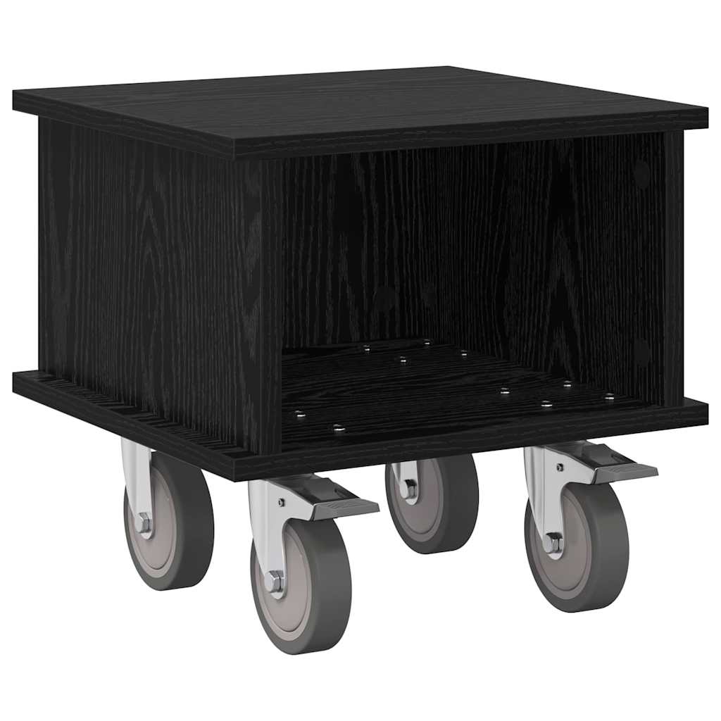 Suporte para TV 37 x 35 x 35 cm carvalho preto
