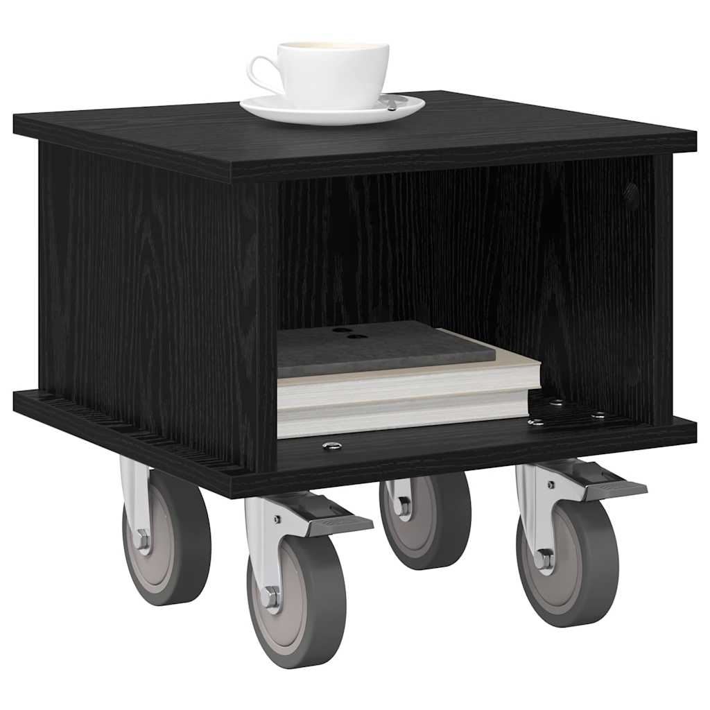 Suporte para TV 37 x 35 x 35 cm carvalho preto