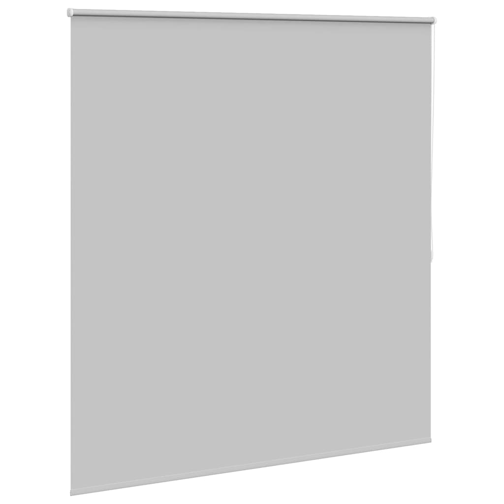 Cortina de rolo blackout, 144,4 x 175 cm, largura do tecido 140 cm, cinza