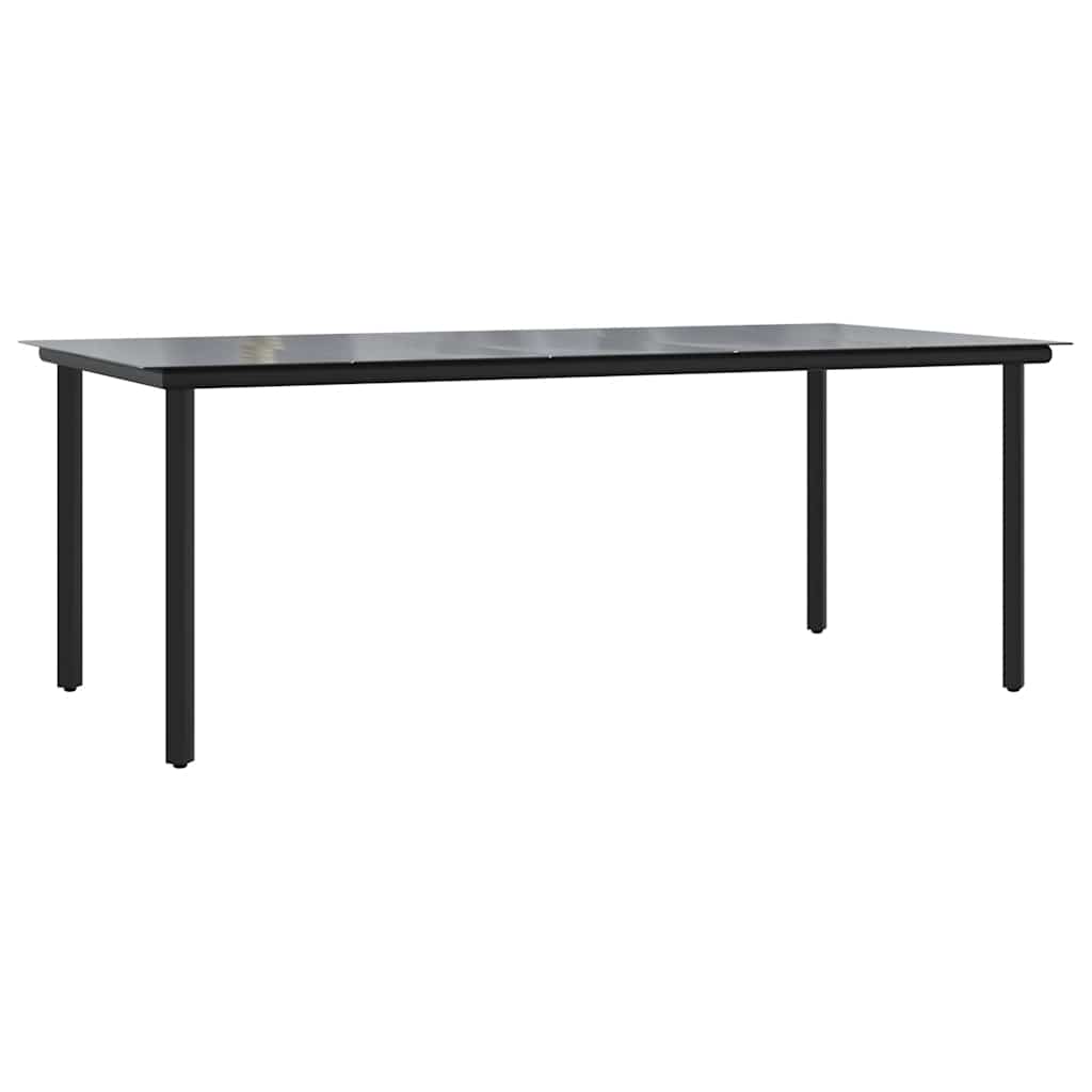 9 Pcs conjunto de jantar p/ jardim c/ almofadões vime PE preto