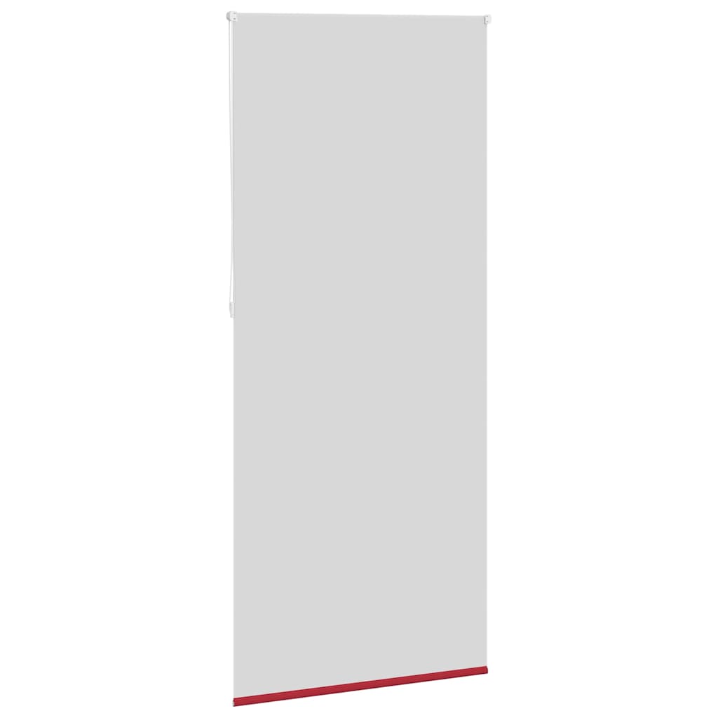 Cortina de rolo blackout, 104,4 x 230 cm, largura do tecido 100 cm, vermelha