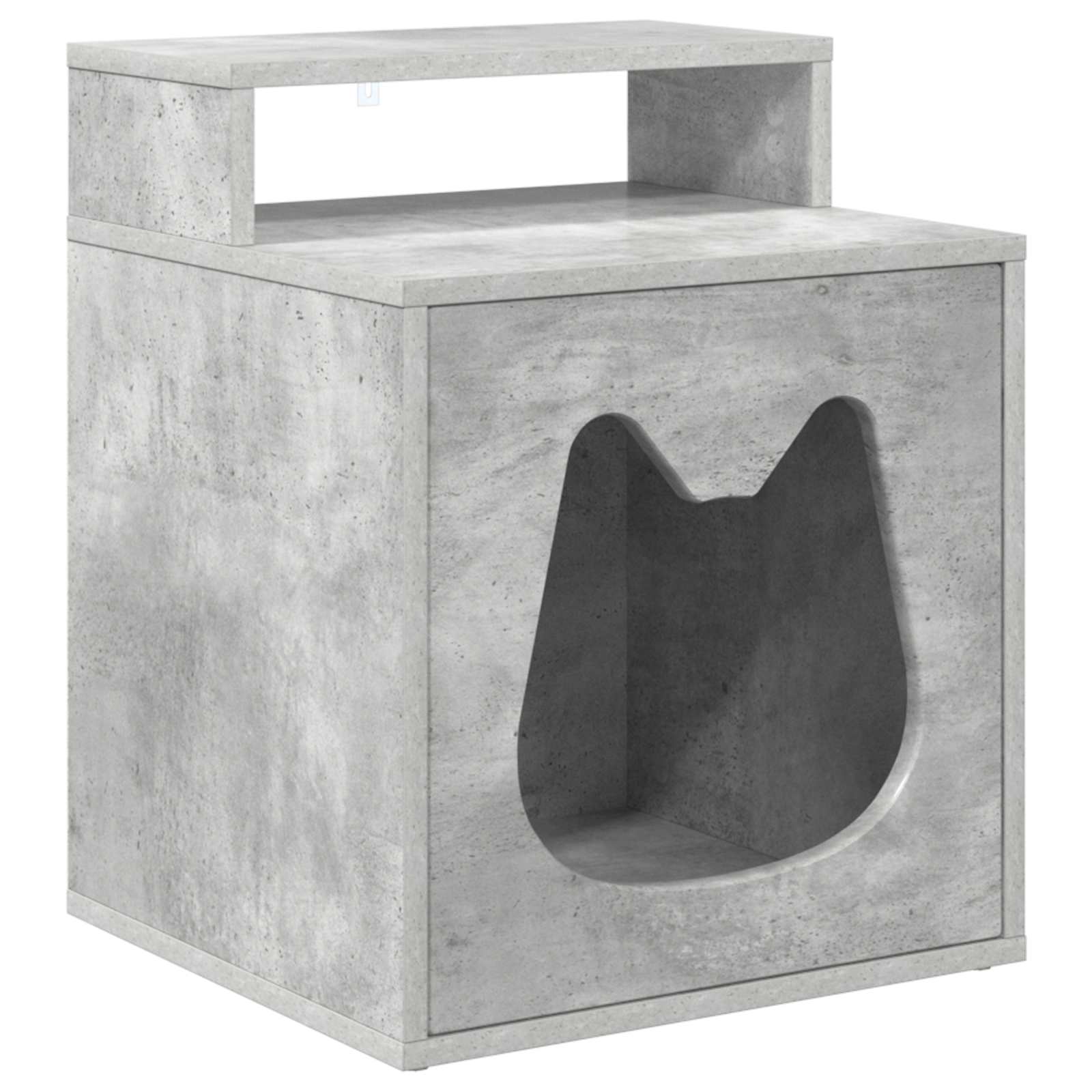 Casa para gatos concreto 42,5 x 40 x 53,5 cm