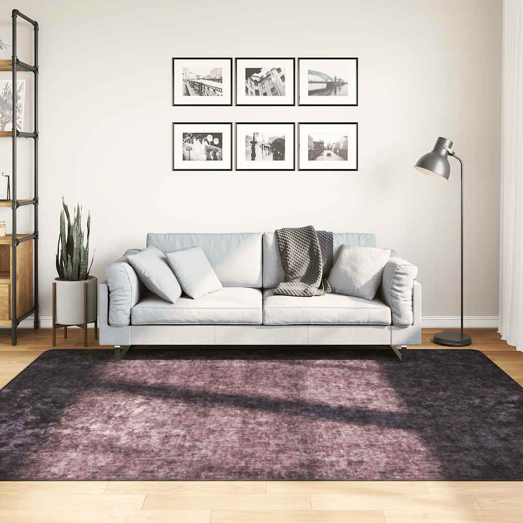 Tapete lavável 160x230 cm antracite