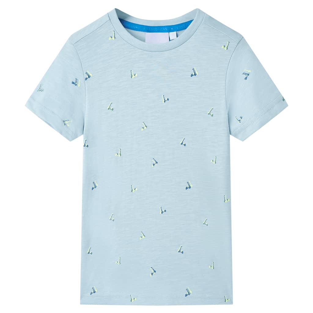 T-shirt para criança azul 104