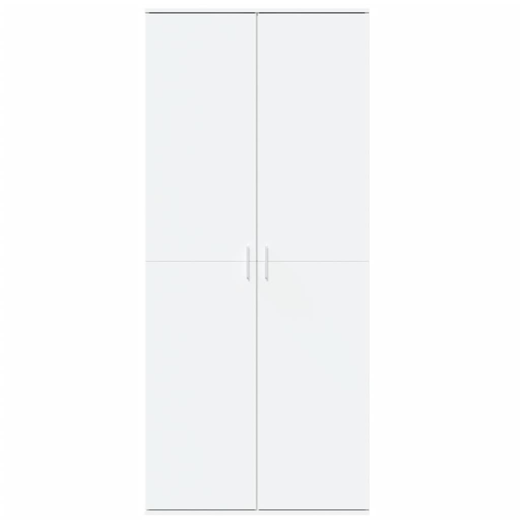 Armário alto 80x35x180 cm derivados de madeira branco