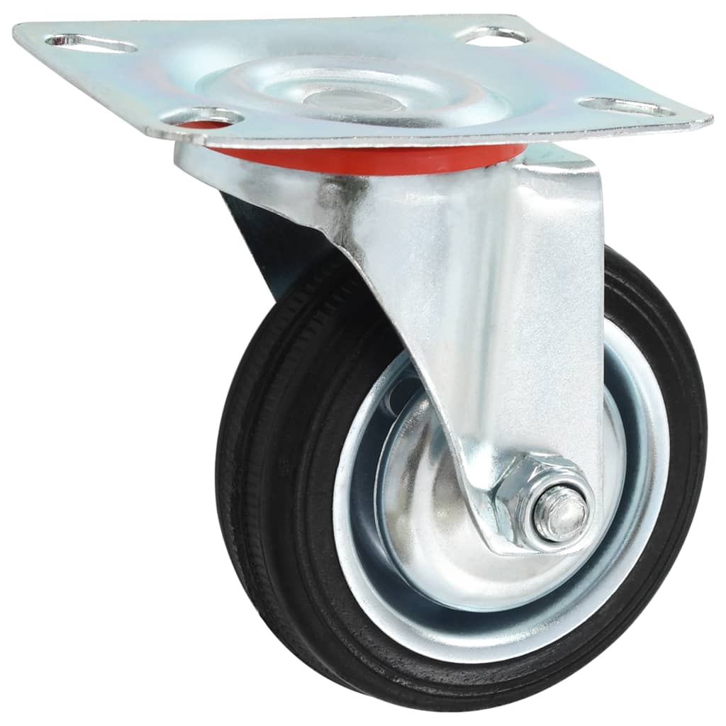 12 Pcs rodas giratórias 75 mm