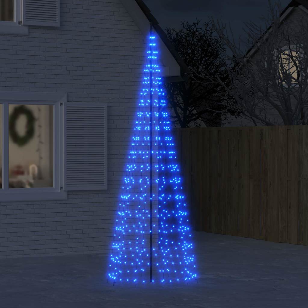 Árvore de natal LED 550 leds azul 300 cm