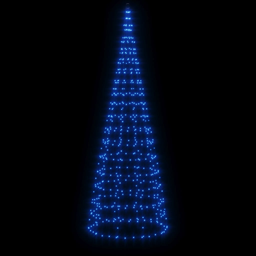 Árvore de natal LED 550 leds azul 300 cm