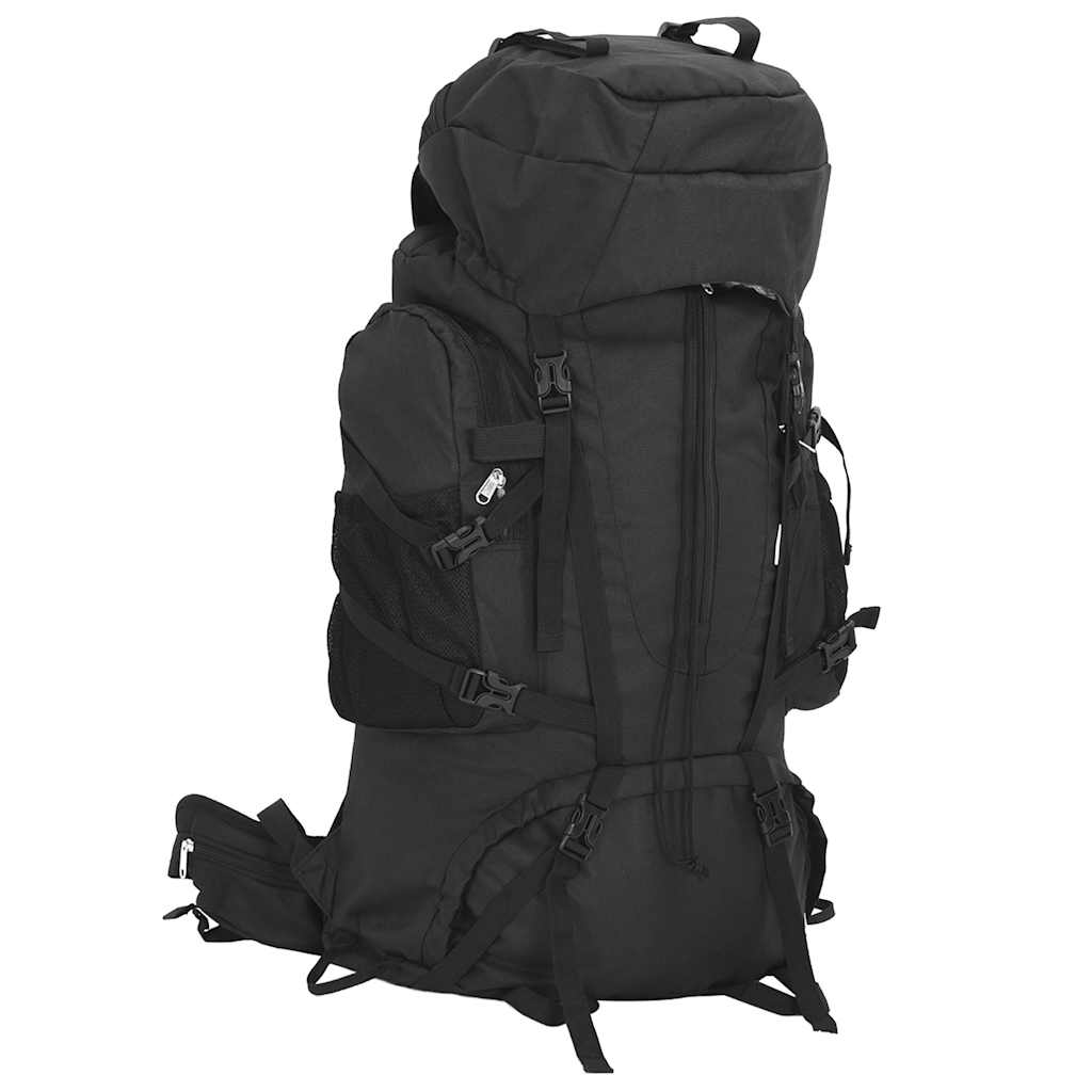 Mochila para caminhadas 60 l tecido oxford preto