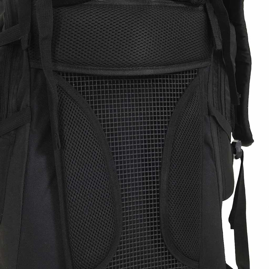 Mochila para caminhadas 60 l tecido oxford preto