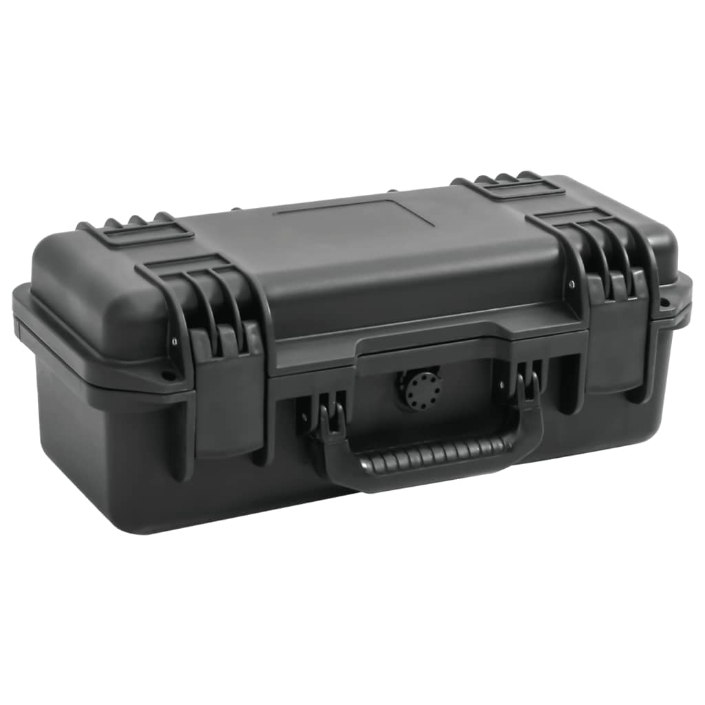 Mala de viagem portátil 46,5x21,5x17,5 cm PP preto