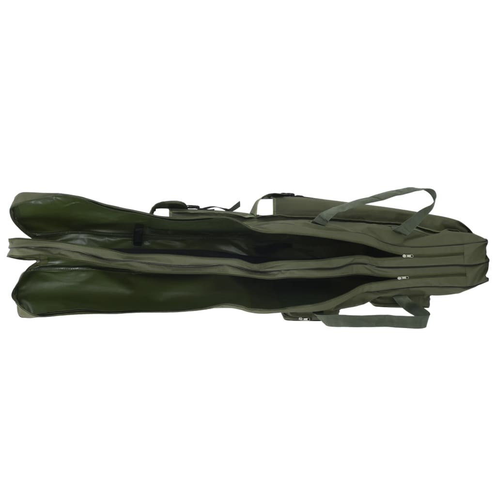 Saco para cana de pesca 150 cm tecido oxford verde-escuro