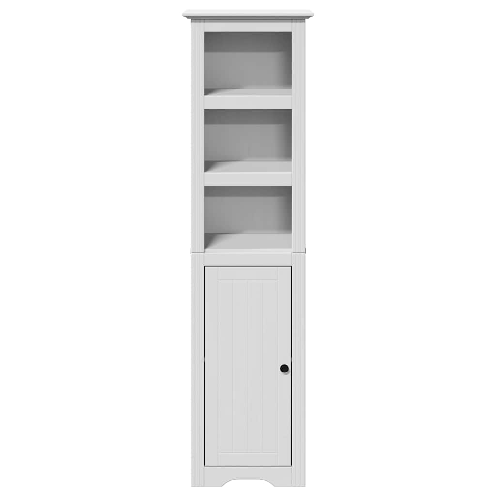 Armário de casa de banho bodo 44x30x160 cm branco