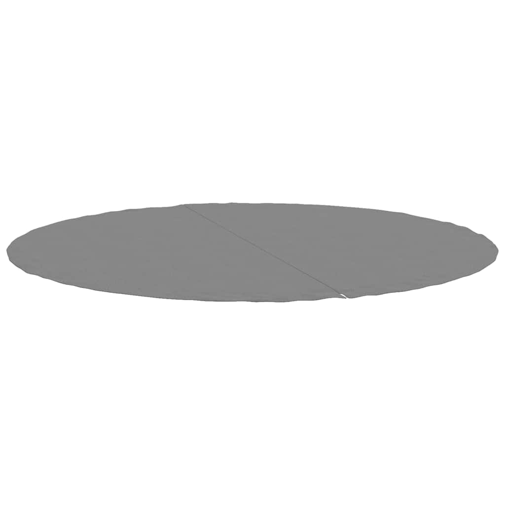 Pano para chão de piscinas ø244 cm poliéster geotêxtil cinza