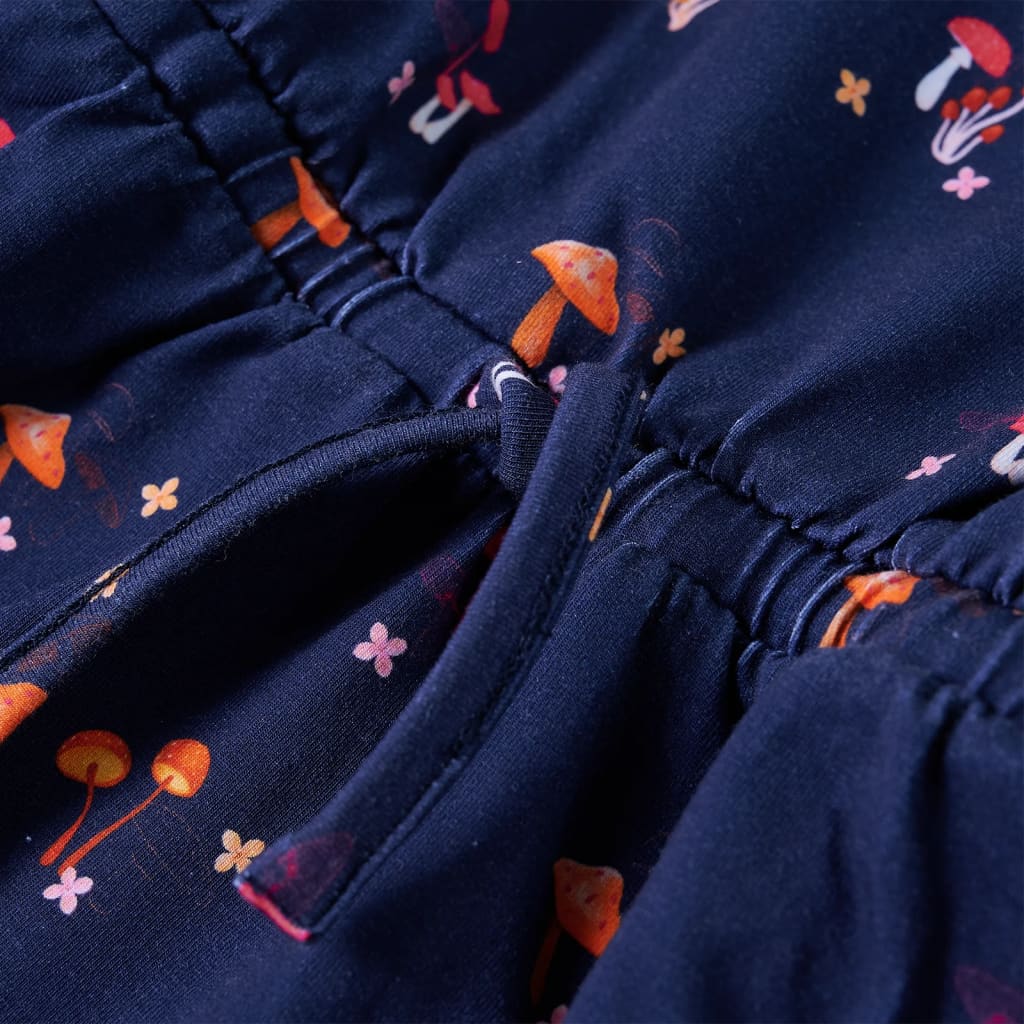 Vestido para criança azul-marinho 116