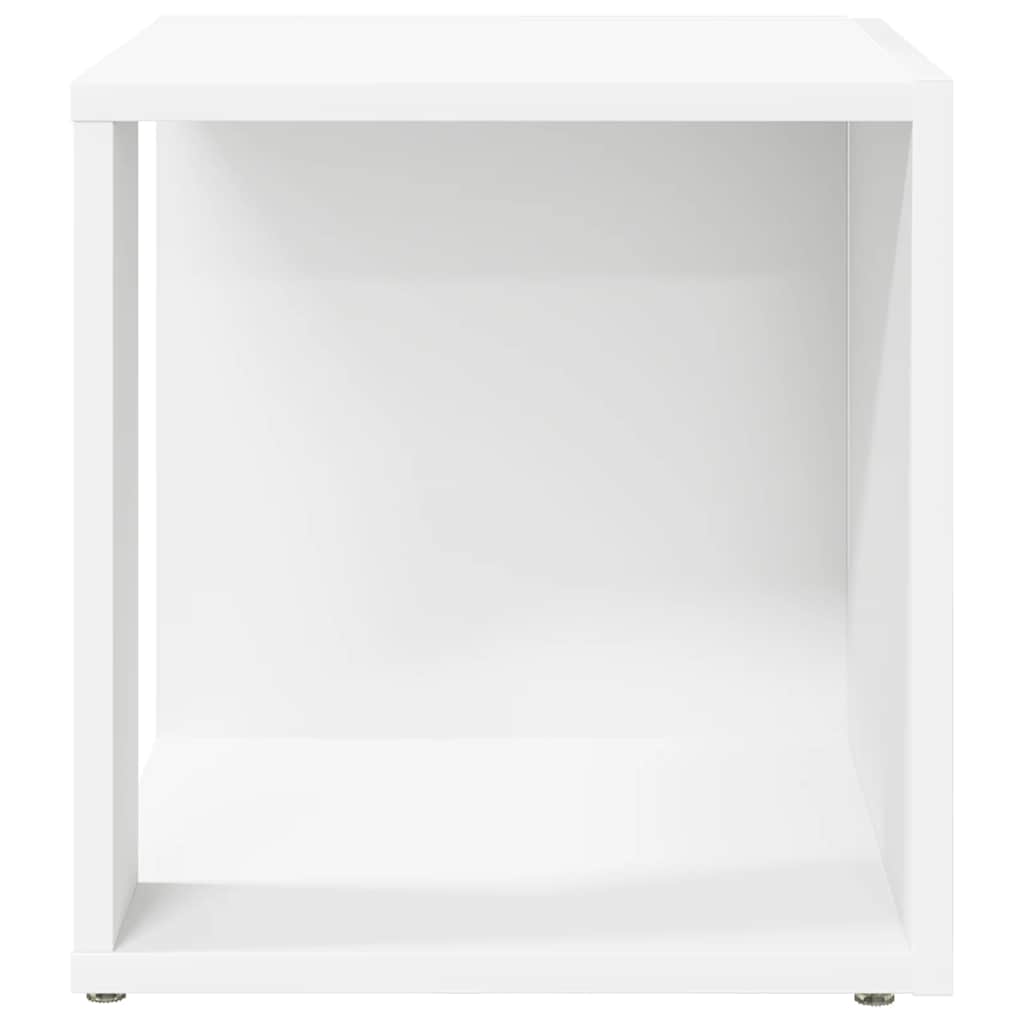 Mesa de apoio 33x33x34,5 cm derivados de madeira branco