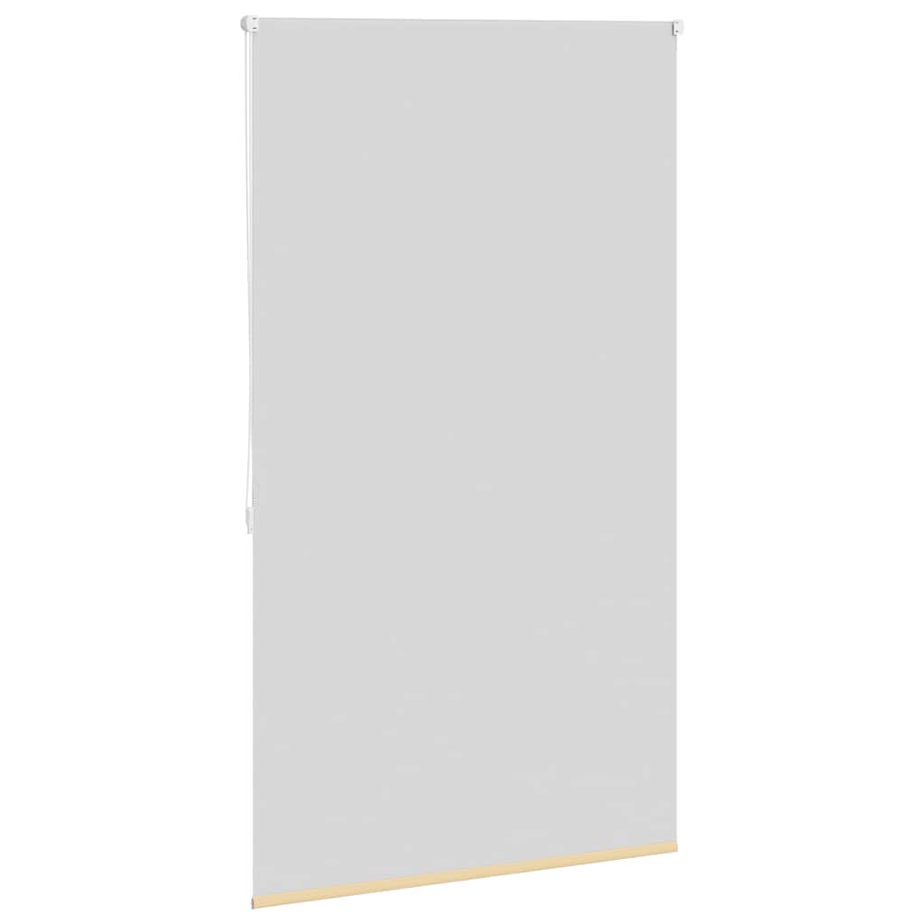 Cortina de rolo blackout 84,4x175 cm, largura do tecido 80 cm, bege