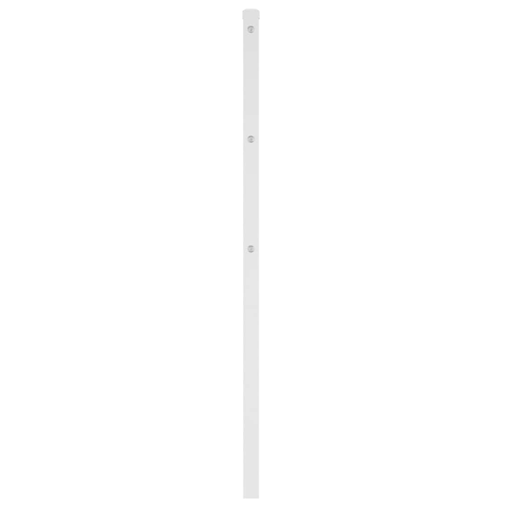 Cabeceira de substituição 80 cm metal branco